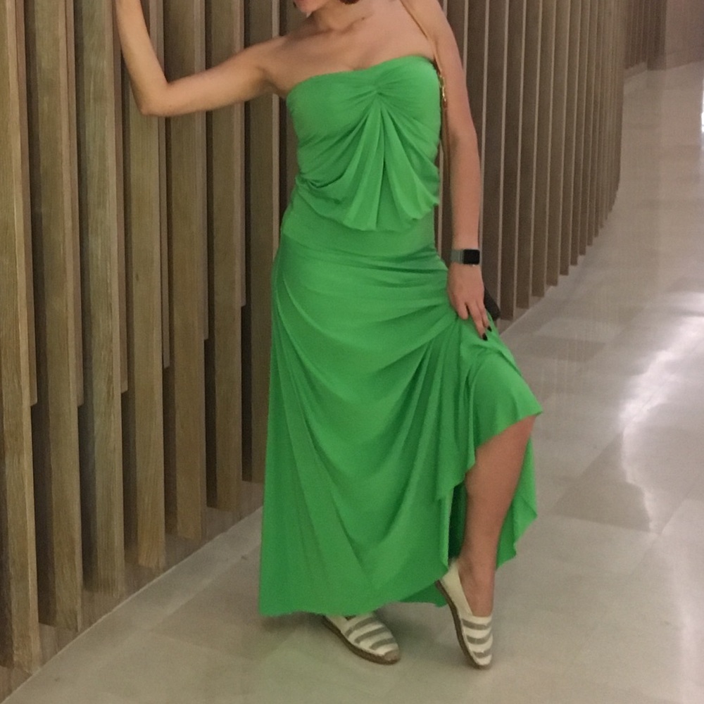 Green dress size 4-8 Gracia Fashion size L